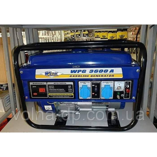 Електростанція бензинова WERK WPG3800-генератор Електростанція бензинова WERK WPG3800-генератор