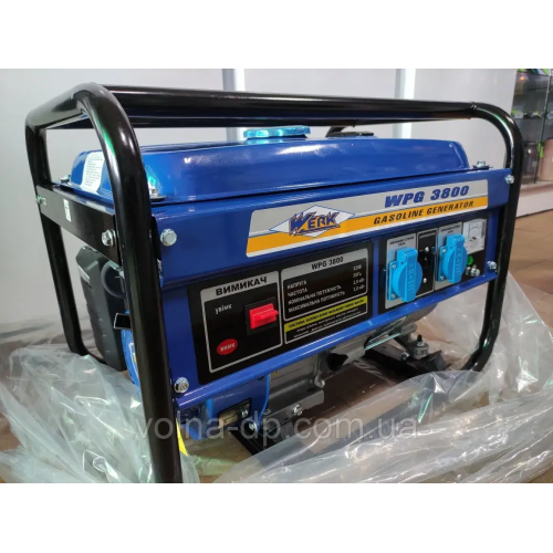 Електростанція бензинова WERK WPG3800-генератор Електростанція бензинова WERK WPG3800-генератор