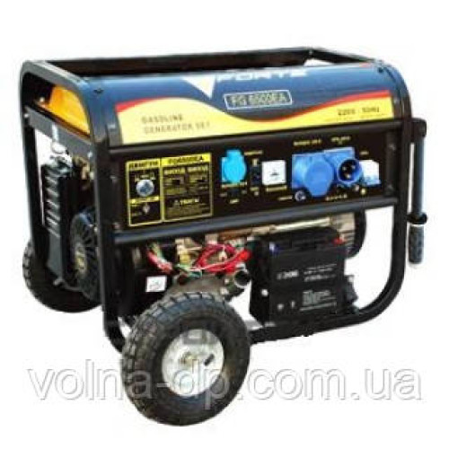 Електростанція Forte FG6500EA (з блоком автоматики) 5-5.5 квт-генератор Електростанція Forte FG6500EA (з блоком автоматики) 5-5.5 квт-генератор