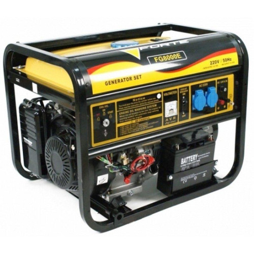Електростанція бензинова FORTE FG8000E (6 квт)