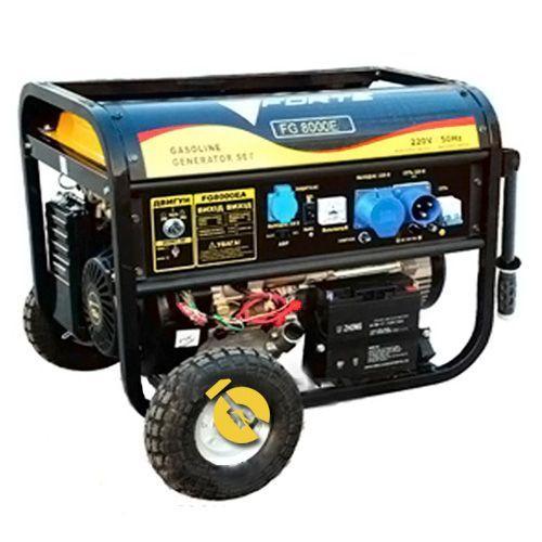 Електростанція бензинова FORTE FG8000E (6 квт)
