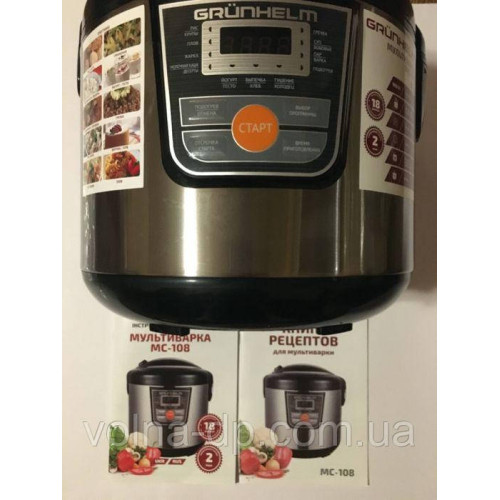 Мультиварка GRUNHELM MC-108SB Мультиварка GRUNHELM MC-108SB