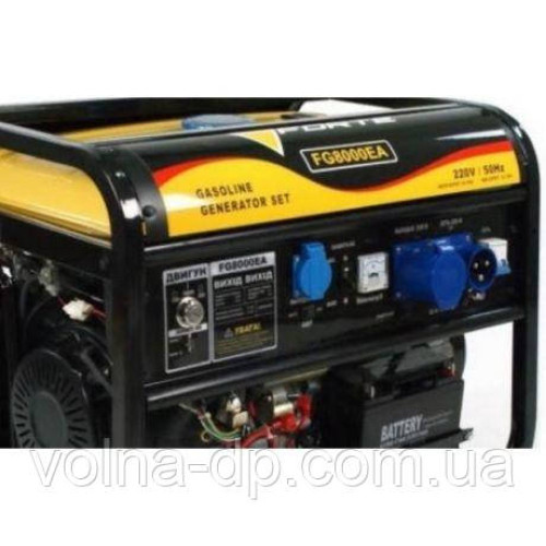 Електростанція бензинова FORTE FG8000EA (блок авто 6квт-6.5)-генератор Електростанція бензинова FORTE FG8000EA (блок авто 6квт-6.5)-генератор