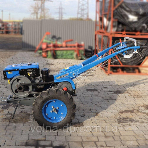 Мотоблок дизельний Forte МД-81 з фрезою і без плуга (синій ) Мотоблок дизельний Forte МД-81 з фрезою і без плуга (синій )