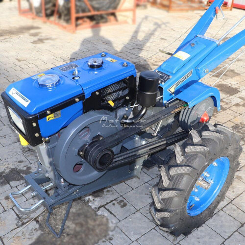 Мотоблок дизельний Forte МД-81 з фрезою і без плуга (синій )