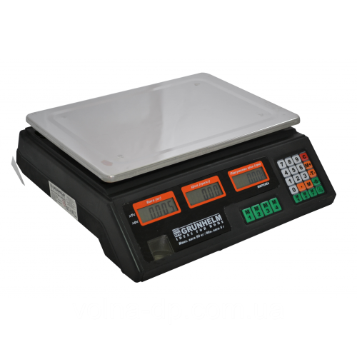 ВАГИ ТОРГОВІ GRUNHELM GSC-051 ВАГИ ТОРГОВІ GRUNHELM GSC-051