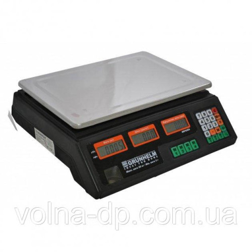 ВАГИ ТОРГОВІ GRUNHELM GSC-051 ВАГИ ТОРГОВІ GRUNHELM GSC-051