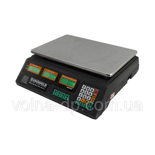 ВАГИ ТОРГОВІ GRUNHELM GSC-051 ВАГИ ТОРГОВІ GRUNHELM GSC-051