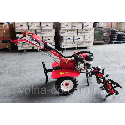 Культиватор бензиновий червоний FORTE 1050GS New