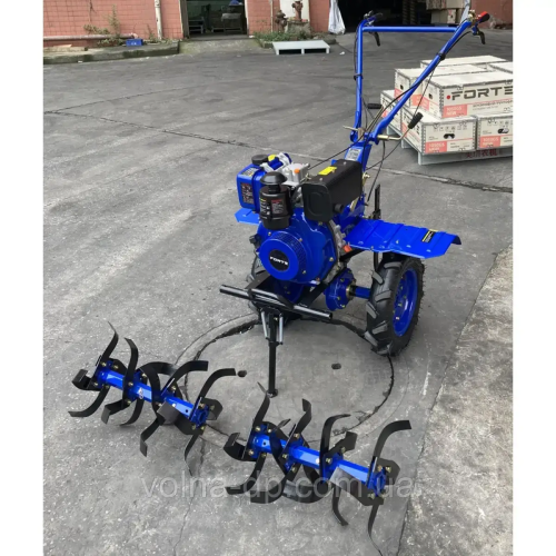 Мотоблок дизельный Forte 1050, колеса 10"