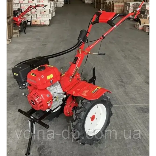 Культиватор бензиновий червоний FORTE 1350G New 9 л.