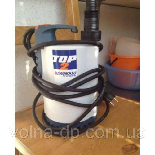 Насос дренажний Pedrollo Top2-vortex 0.37kw 5м каб