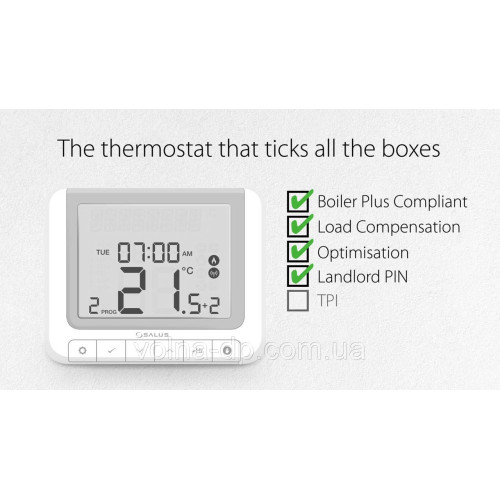 Тижневий програматор Salus RT520RF(бездротовий) Тижневий програматор Salus RT520RF(бездротовий)