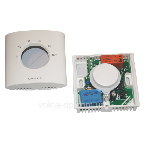 Термостат добовий ERT20 SALUS для теплих підлог, дротовий, 220 В