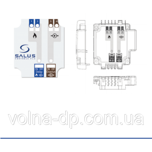 Модуль управління циркуляційним насосом і котлом Salus PL07 Модуль управління циркуляційним насосом і котлом Salus PL07