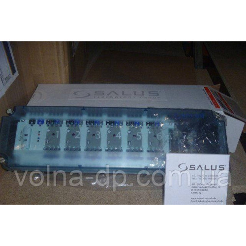 Центр комутації Salus KL06 для системи водяна тепла підлога