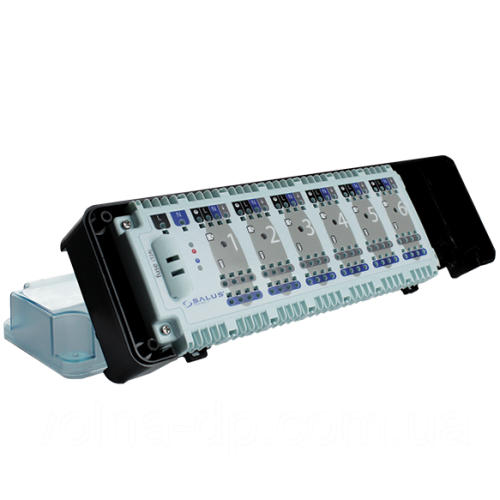 Центр комутації Salus KL06 для системи водяна тепла підлога