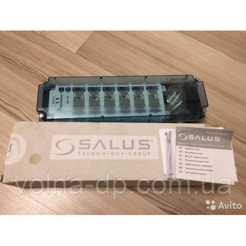 Центр комутації Salus KL06 для системи водяна тепла підлога
