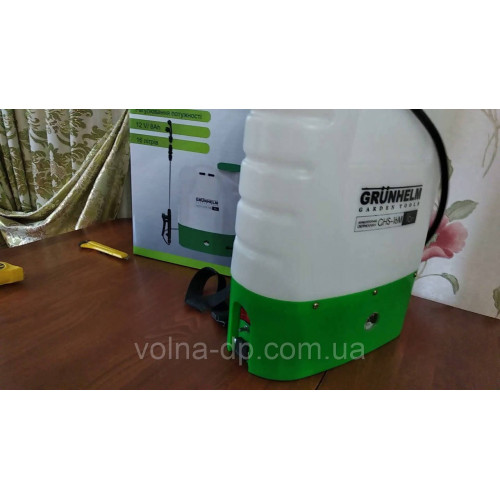 Акумуляторний обприскувач Grunhelm GHS-16M Акумуляторний обприскувач Grunhelm GHS-16M