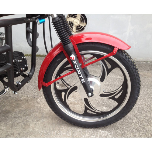 Мотоцикл ALFA FT125-2 Forte красний,черний,або синій -вточняйте по коляру