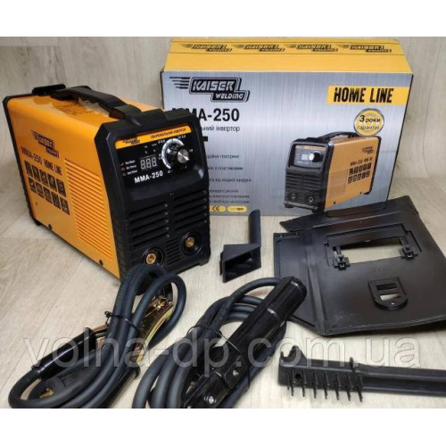 Зварювальний інвертор Kaiser MMA-250 HOME LINE Зварювальний інвертор Kaiser MMA-250 HOME LINE