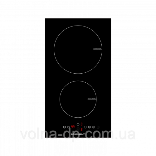 Варочна поверхня GRUNHELM GPI 523 B (подвійна індукційна) Варочна поверхня GRUNHELM GPI 523 B (подвійна індукційна)
