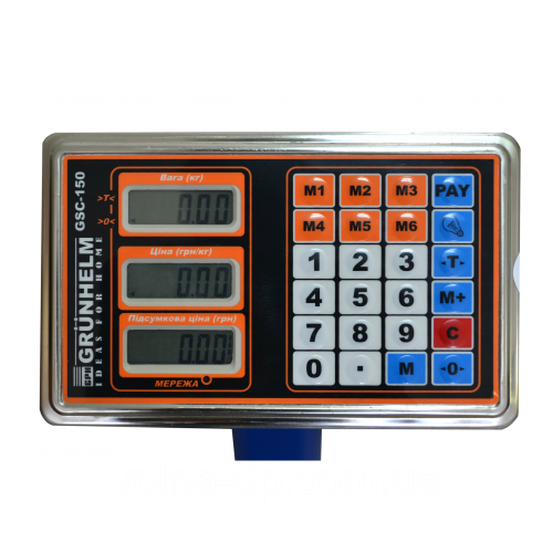 Ваги торговельні GRUNHELM GSC-300 Ваги торговельні GRUNHELM GSC-300