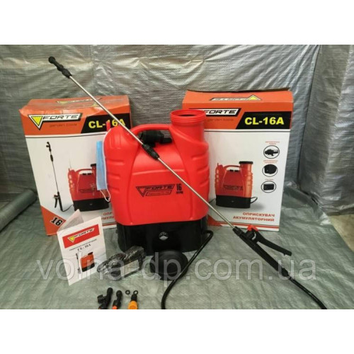 Акумуляторний обприскувач Forte CL-16A Акумуляторний обприскувач Forte CL-16A