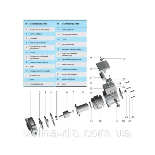 Циркуляционный насос NPO BPS 20-4S-130 шнур+гайки Циркуляционный насос NPO BPS 20-4S-130 шнур+гайки
