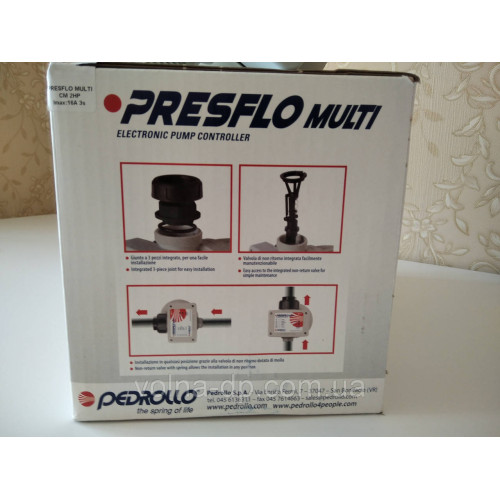 Контролер тиску Pedrollo PRESFLO MULTI 1,5 Контролер тиску Pedrollo PRESFLO MULTI 1,5
