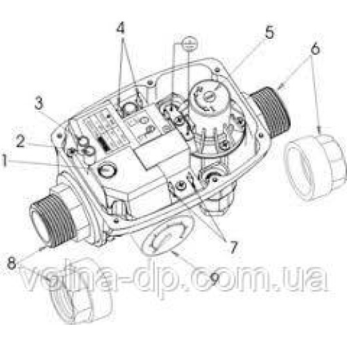 Автоматичний контролер ITALTECNICA Brio 2000-MT