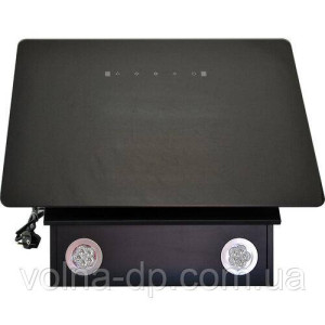 Витяжка кухонна GRUNHELM GVN 220 B (наклонена, 1000 м3/ч, скло)