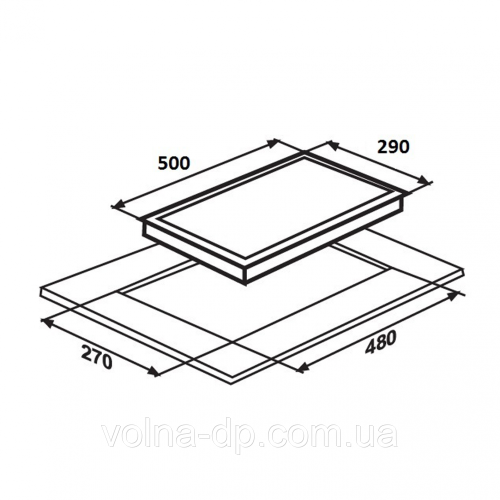 Варильна поверхня Grunhelm GPG 3356 BF