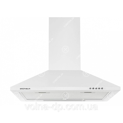 Витяжка GVK 214 W купольна біла GRUNHELM Витяжка GVK 214 W купольна біла GRUNHELM