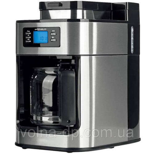 Кавомашина крапельна GDC-G1058 Grunhelm (1050 Вт, 1,36 л, вбудована кавомолка Грюнхелм) Кавомашина крапельна GDC-G1058 Grunhelm (1050 Вт, 1,36 л, вбудована кавомолка Грюнхелм)