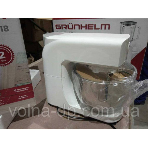 Кухонна машина Grunhelm GKM0018, 1800 Вт, 6 швидкостей