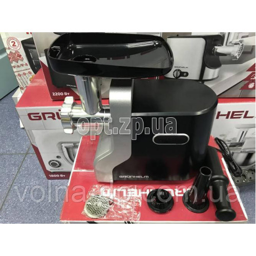 М'ясорубка електрична Grunhelm AMG220SB М'ясорубка електрична Grunhelm AMG220SB