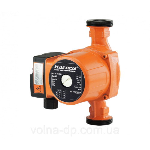 Циркуляционный насос NPO BPS 25-4S-180 Solar шнур+гайки Циркуляционный насос NPO BPS 25-4S-180 Solar шнур+гайки