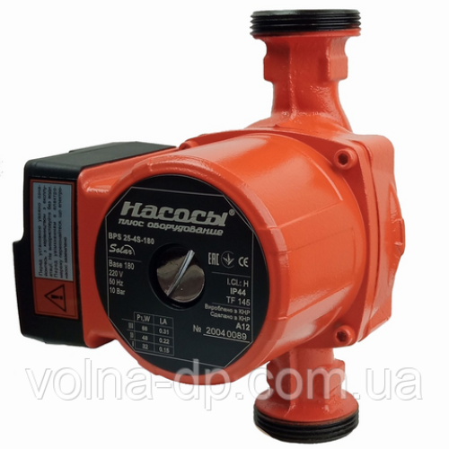 Циркуляционный насос NPO BPS 25-4S-180 Solar шнур+гайки Циркуляционный насос NPO BPS 25-4S-180 Solar шнур+гайки