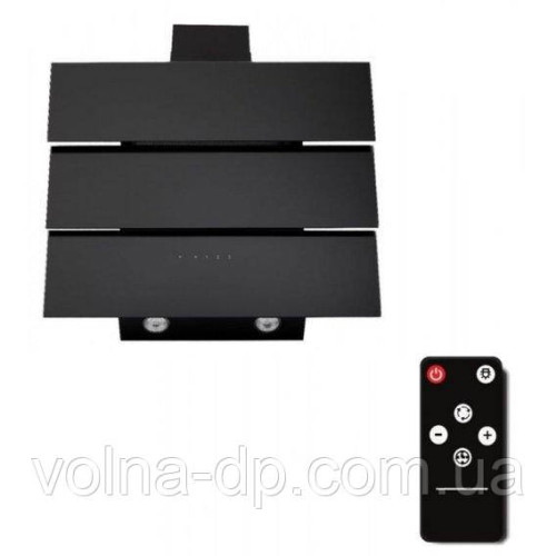 Витяжка GRUNHELM GVN 3521 B похила, 750 м3/год, скло кухонне