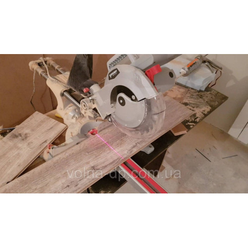 Торцювальна пила з протяжкою Forte MS-255 SL 2 кВт 255 мм (77400) Торцювальна пила з протяжкою Forte MS-255 SL 2 кВт 255 мм (77400)