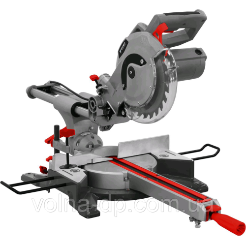 Торцювальна пила з протяжкою Forte MS-255 SL 2 кВт 255 мм (77400) Торцювальна пила з протяжкою Forte MS-255 SL 2 кВт 255 мм (77400)