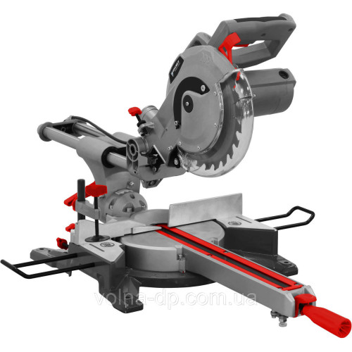 Торцювальна пила з протяжкою Forte MS-255 SL 2 кВт 255 мм (77400) Торцювальна пила з протяжкою Forte MS-255 SL 2 кВт 255 мм (77400)