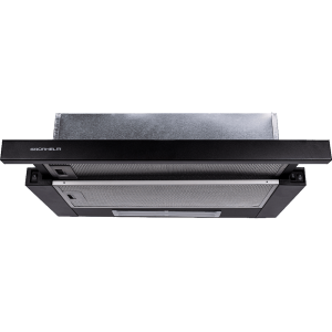 Витяжка GVT 210 B чорна GRUNHELM вбудована