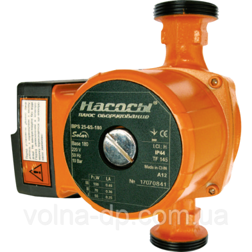 Циркуляционный насос NPO BPS 25-6S-180 шнур+гайки Циркуляционный насос NPO BPS 25-6S-180 шнур+гайки