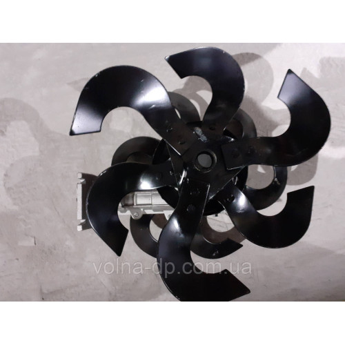 Насадка-культуриватор для мотокоси Forte YK-W005-28 (9 шліців д. 28)