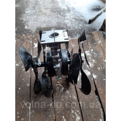 Насадка-культуриватор для мотокоси Forte YK-W005-28 (9 шліців д. 28)