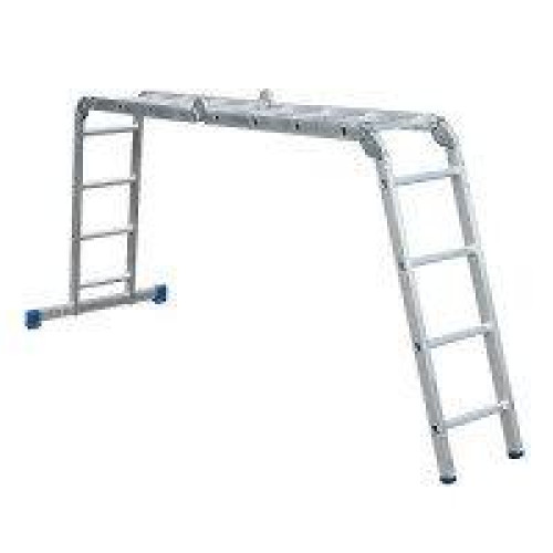 Сходи алюмінієвої 4х4 шарнірна Werk LC24160Q (102875) Сходи алюмінієвої 4х4 шарнірна Werk LC24160Q (102875)