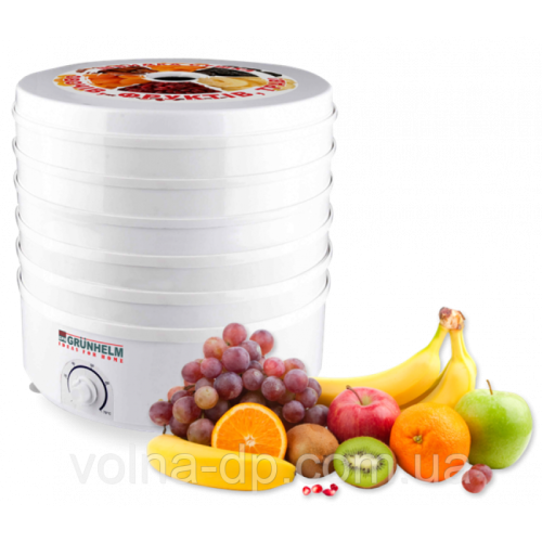 Сушилка для овочів і фруктів Grunhelm by1162