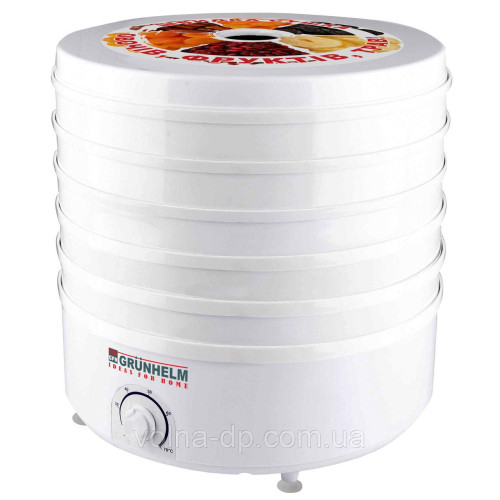 Сушилка для овочів і фруктів Grunhelm by1162